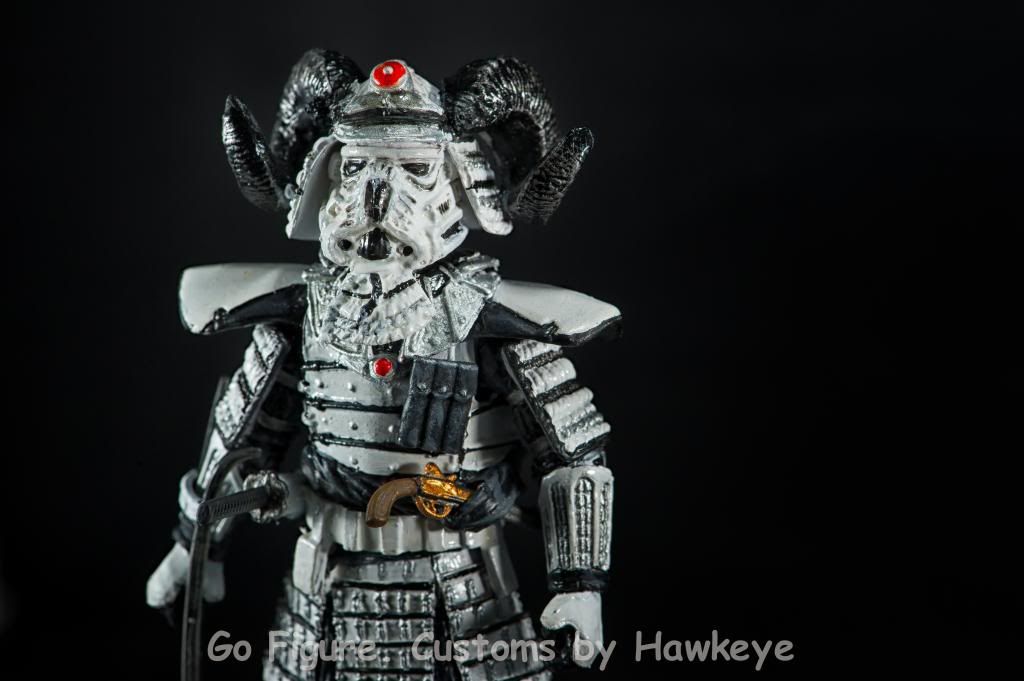 stormtrooper samurai helmet